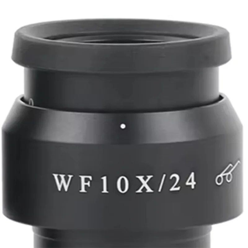 PHILE-ocular estéreo Binocular 2 uds WF10X/24MM accesorios de lentes de microscopio de campo amplio