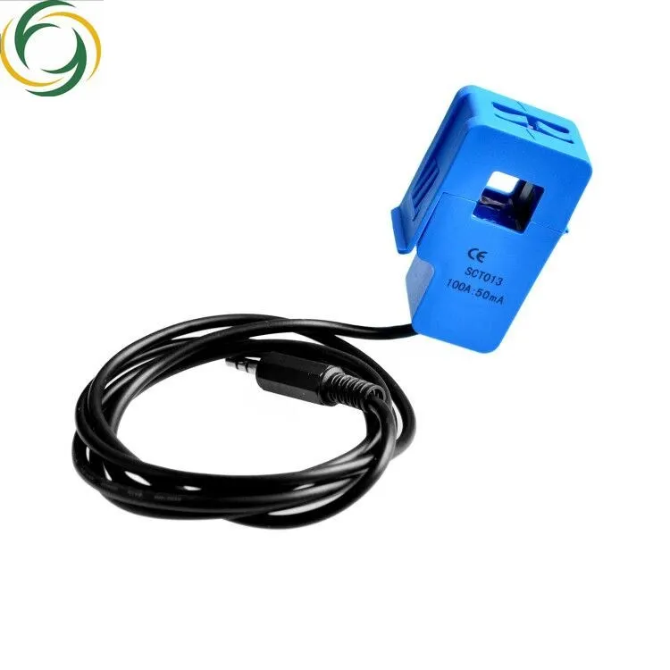 

5pcs/lot SCT-013 0-100A Open-Close Current Transformer SCT013 Non-invasive AC Current Sensor Split Core Current Transformer