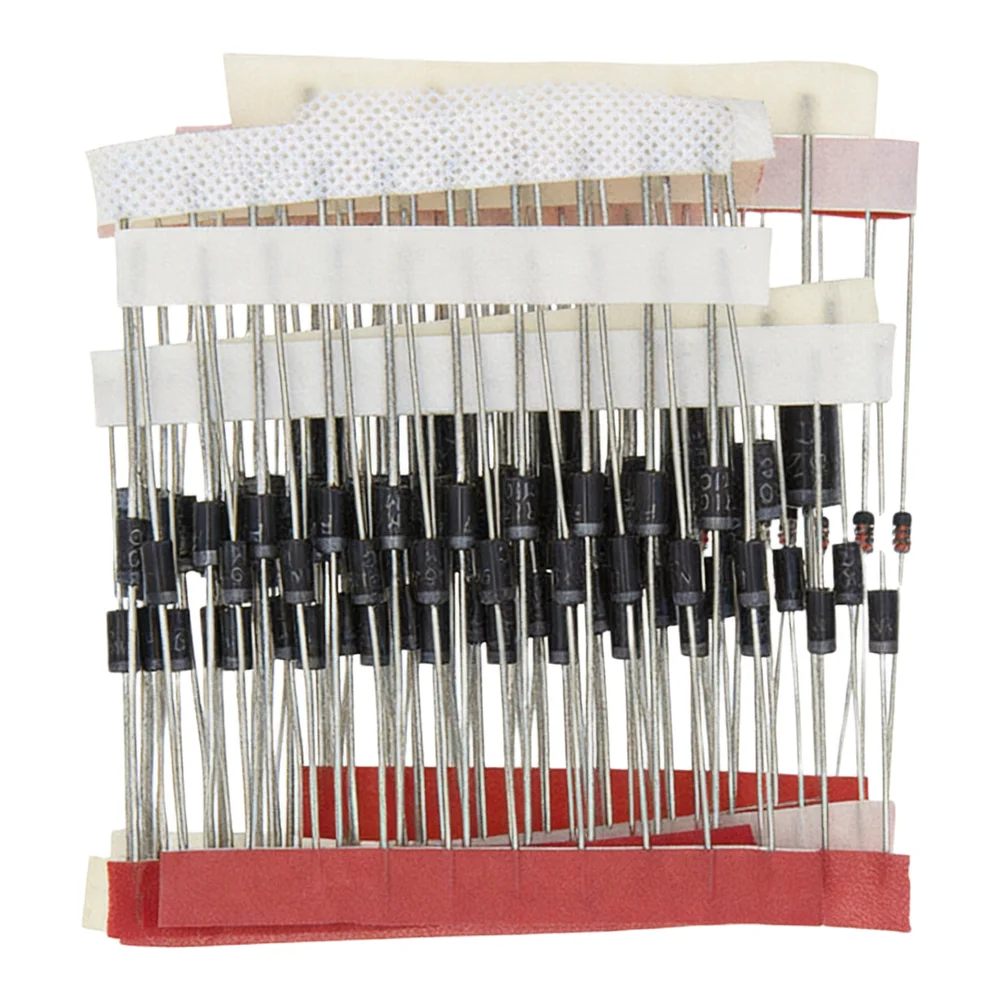 Rectifier Diode Set Diodes FR107 FR207 For DIY High Quality 100pcs Kit 1N4007 1N4148 Replacement 1N5399 1N5408