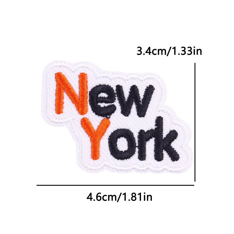 Humorous Text Patch Iron On Embroidered Patches For Clothing Thermaldhesive Patches On Clothes Stickers DIY Cartoon Badge Sewing