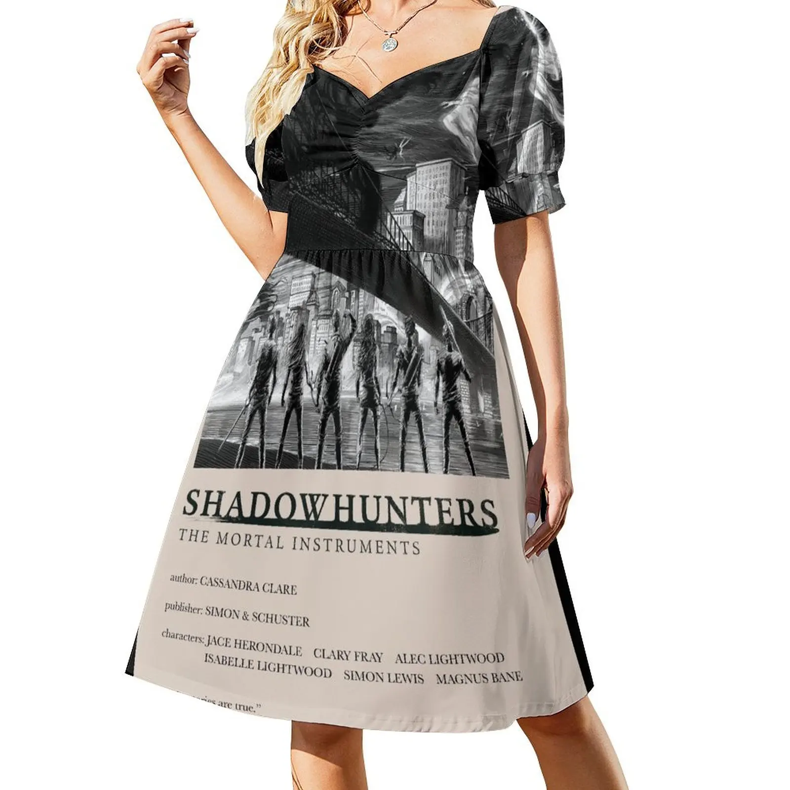 

The Mortal Instruments - Shadowhunters alternate cover Short-Sleeved Dress elegant guest wedding dress dresses for womens 2025