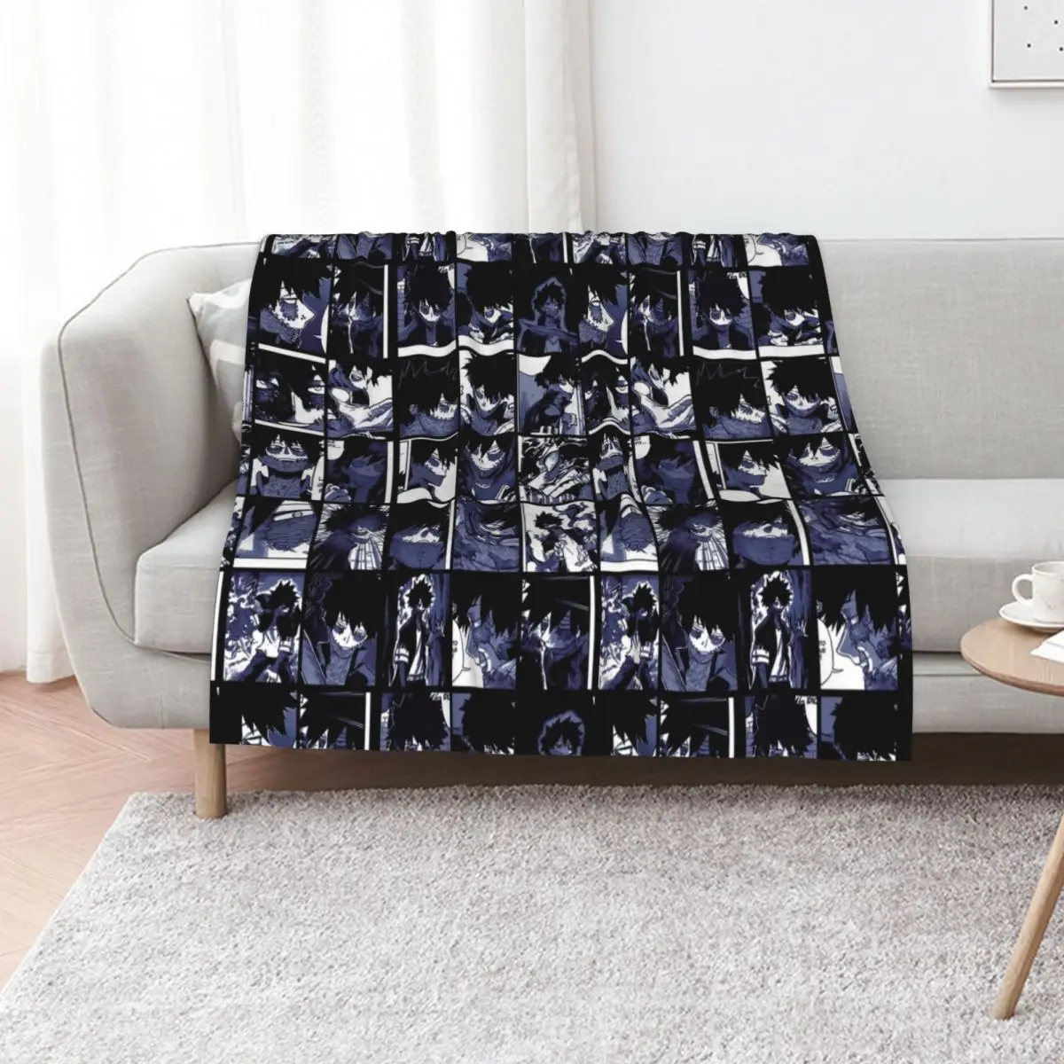 Dabi collage Throw Blanket Weighted Plaid on the sofa Custom Polar Luxury Throw Bed Fashionable Blankets