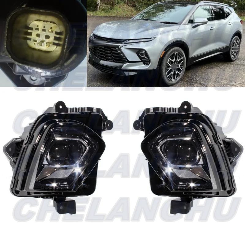 

For Chevrolet blazer 2022 2023 1 Pair Front HeadLight HeadLamp DRL car accessories 87846088 87846089