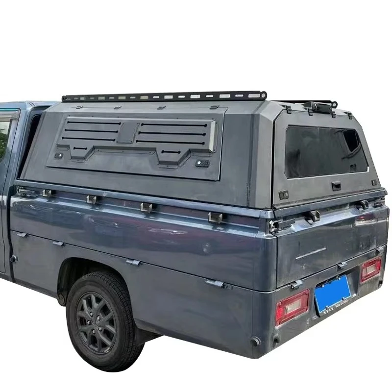 

Custom-Fit Manganese Steel Truck Canopy Three-door Hatchback Waterproof Locking Features for SGMW Wuling Fighting