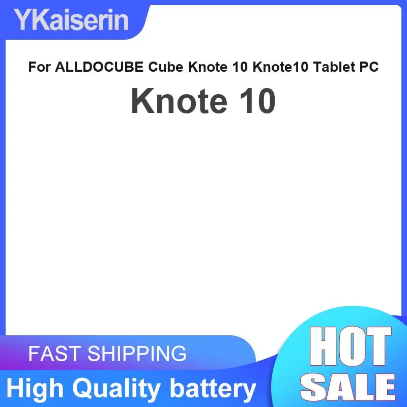 Tablet Battery 4500mAh For Alldocube Cube Knote 10 Knote10 Tablet PC Prolonged Performance