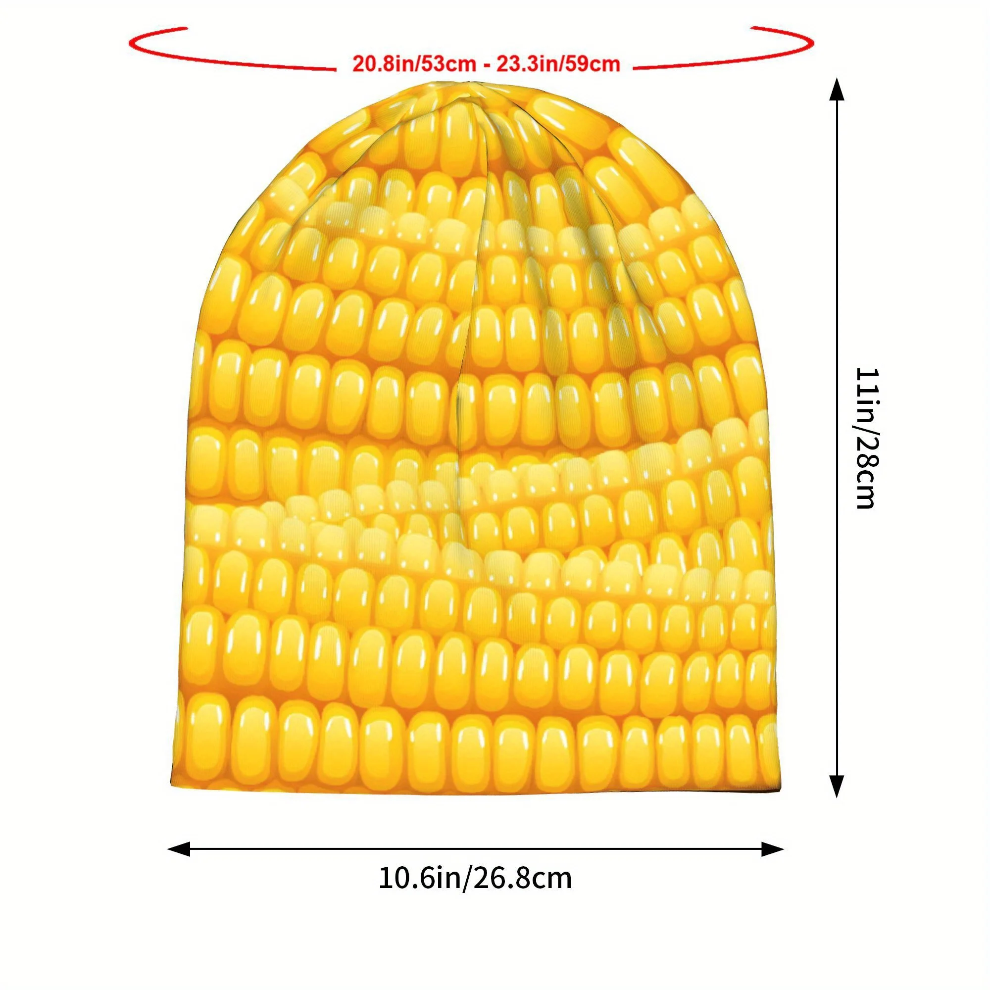 Corn Cob Bonnet Hats Men Skullies Beanies Hat Cap Hip Hop Caps Workout Sports Autumn Winter Casual Street Knit Hat