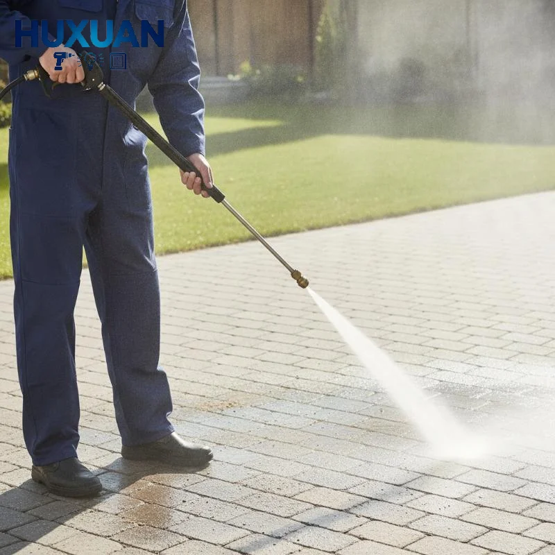 High Pressure Washer Spray Nozzle Tip 0/15/25/40° 1/4 Thread For Water Undercarriage Surface Cleaning Replacement