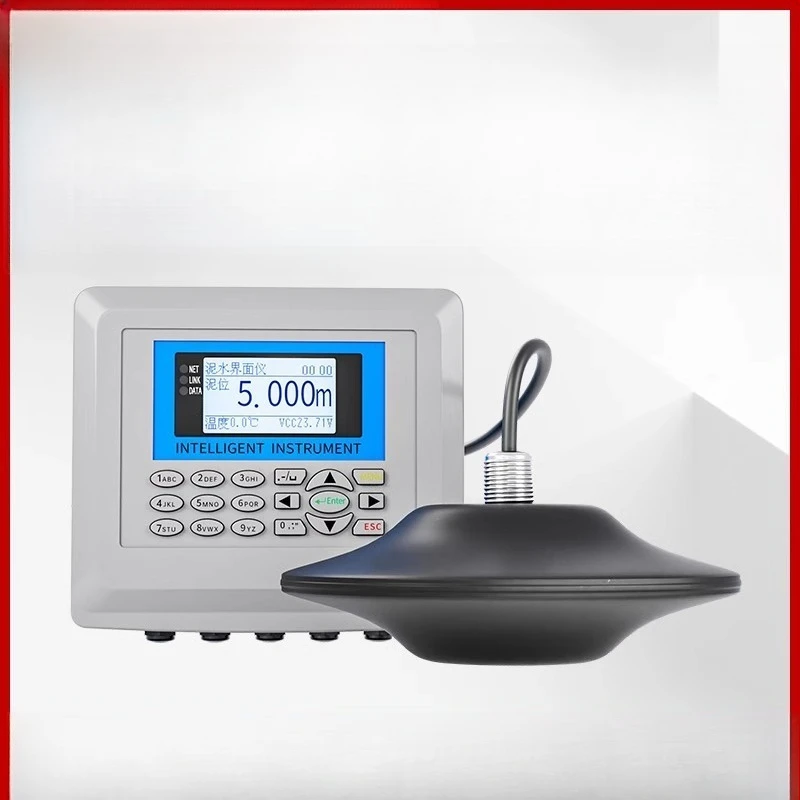 

Ultrasonic mud-water interface instrument Sedimentation tank sludge detection sensor Industrial water level gauge Sludge