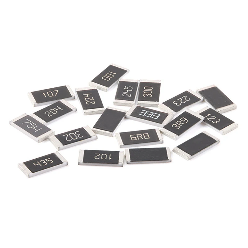 50pcs 2512 5% SMD Alloy Resistors 0R~10M 91 100 110 120 130 150 160 180 200 220 240 270 300 330 360 390 430 470 510 560 R ohm