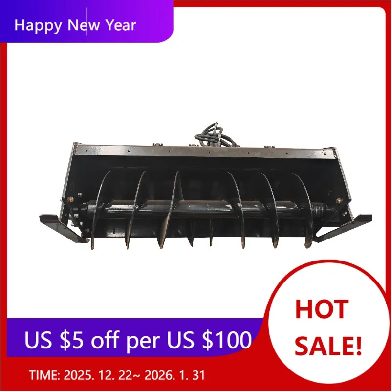 

Заводская насадка для наполнителя траншей для мини-погрузчика с бортовым поворотом, гусеничного погрузчика, колесного погрузчика