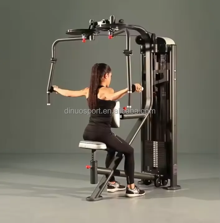 Wholesale Gym Workout  Chest Press With 70kg Steel Stack For Sitting Straight Arm Flight Fitness Workout