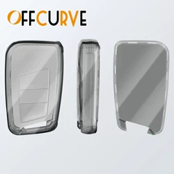 For Volkswagen Passat B8 CC Arteon Magotan GTE Skoda Fabia Superb A7 Tiguan Kodiaq MK2 TPU Transparent Car Key Fob Case Cover VW