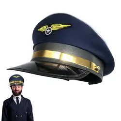 Pilot Cap Airplane Halloween Costume Cap Airline Theme Party Pilot Hat Airplane Costume Hat Sailors Hat Cap For Halloween