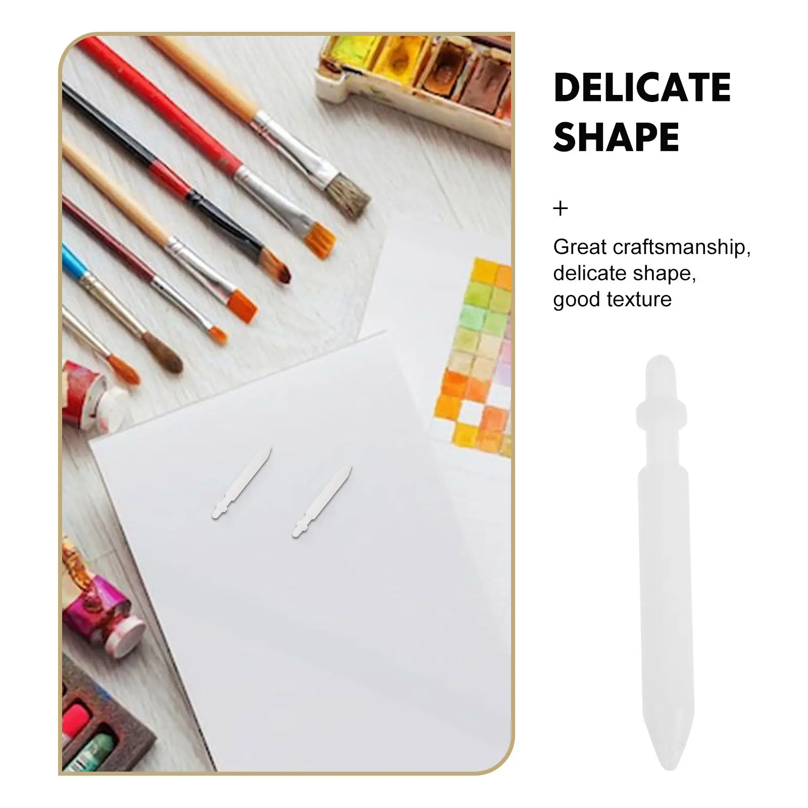 12Pcs 0.5mm Fine Tip Paint Marker Pen Nibs for Precision Drawing Marking Refillable DIY Art Craft Supplies Replacement Parts