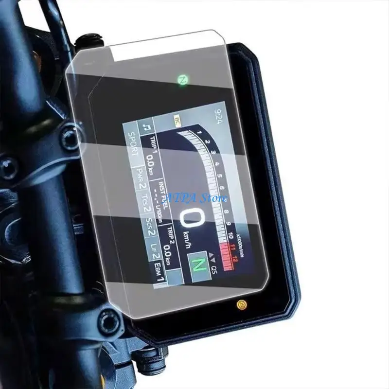 

U13C High Resolution Anti Shatter Motorcycle Windshield Protector Abrasion Resistant Protective Layer Upgrades for Tracer 9GT