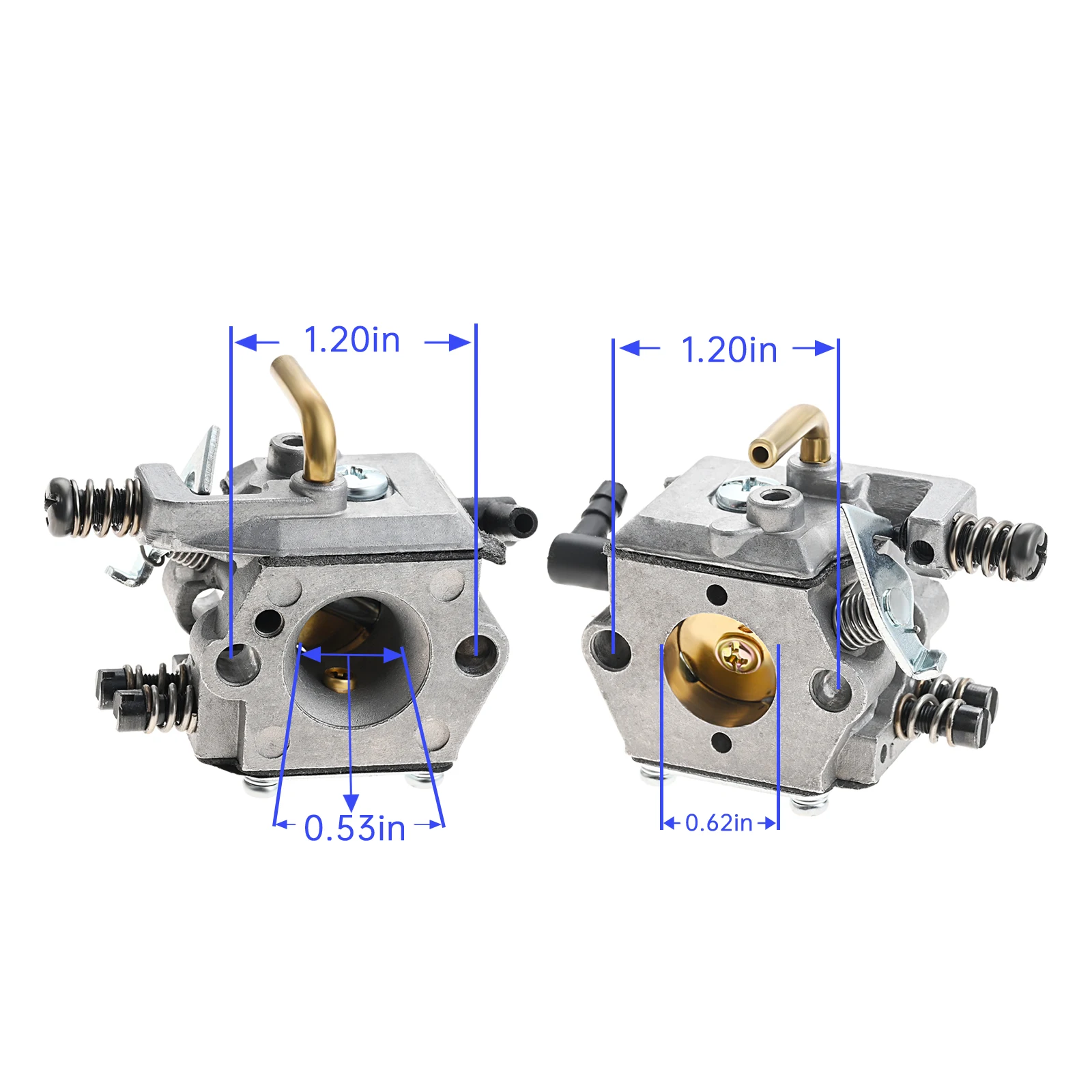 Carburetor Fit for Stihl 024 026 MS240 MS260 Tillotson HU-136A HS-136A for Walbro WT-194 Chainsaws Carb Spark Plug Fuel Filter