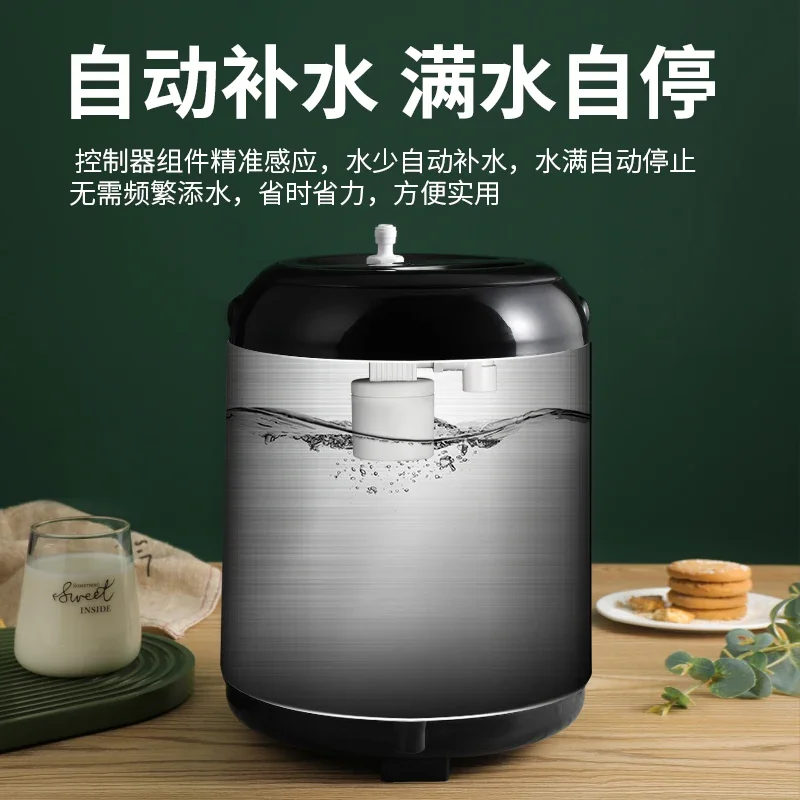 Milk tea shop fully automatic replenishment milk tea bucket with water full of self-stop valve components insulation