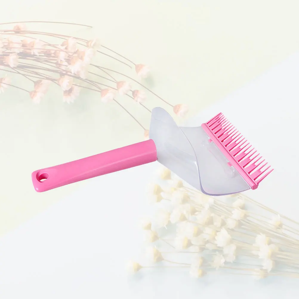 

Adjustable Hair Comb Hairstyle Fringe Cut Comb Trim Tool Fringe Cut Brush Durable High Quality Material Easy Clean