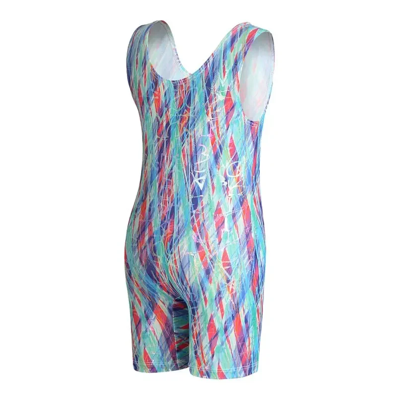 Kids Girls Gymnastics Leotard Kids Stretchy Sleeveless Dancewear Ballet Dance Bodysuit Gym  Workout Stage Performance Jumpsuit
