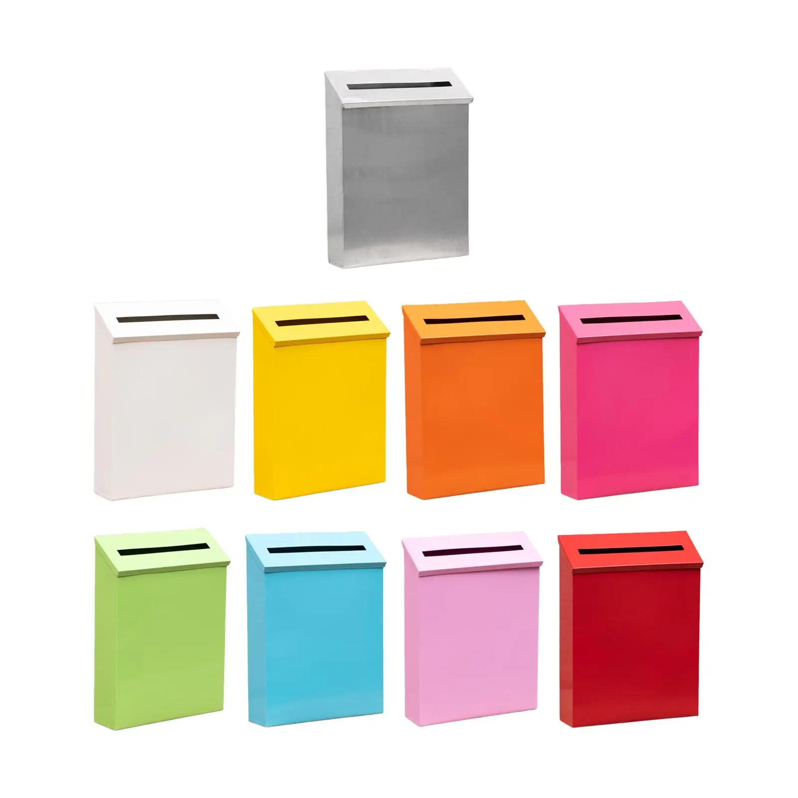 Wall Mounted Mailbox Letterbox Decorative Rainproof Drop Box