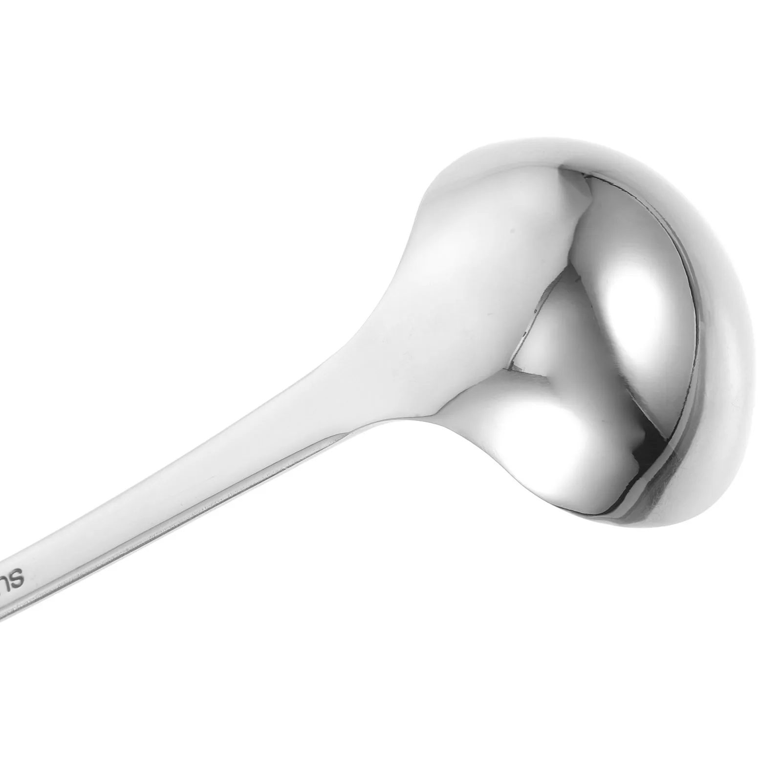 

Stainless Steel Soup Spoon Long Handle Serving Scoop Mixing Tableware for Home Restaurant Silver Gift Soup Spoons