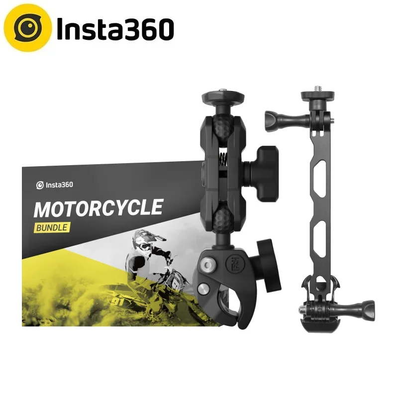 

Insta360 Motorcycle Mount Bundle For X5 X4 X3 / ONE X2 / ONE R / ONE X Action Camera Professional Sports Accessories