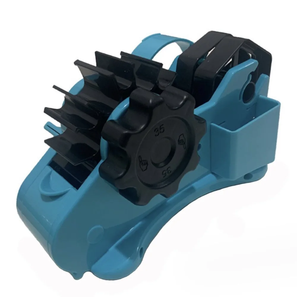 Multi-roll Cutting Semi-Automatic Tape Dispenser with Compartment 35mm Thermal Tape Dispenser Reusable Multi-function