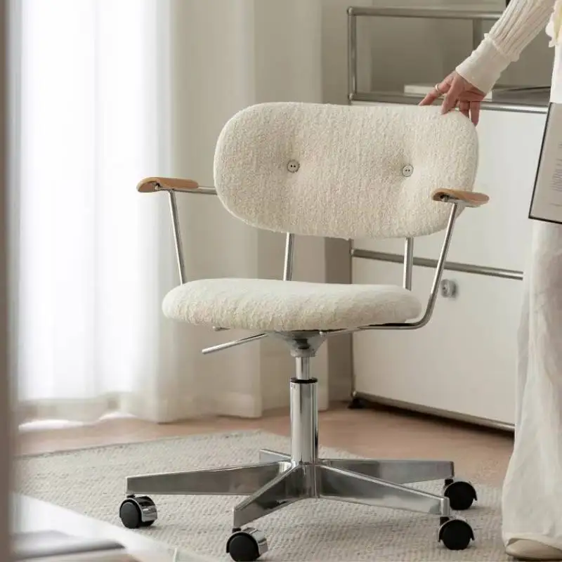 

Brown Designer Office Chair Nordic Adjustable Comfortable Ergonomic Computer Chair Design Relaxing Cadeira Office Furniture