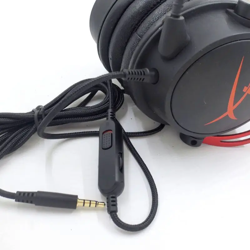 Draagbare Audio Kabel Koptelefoon Kabel Kabel Lijn Voor Hyperx Cloud Mix Cloud Alpha Gaming Headsets Accessoires