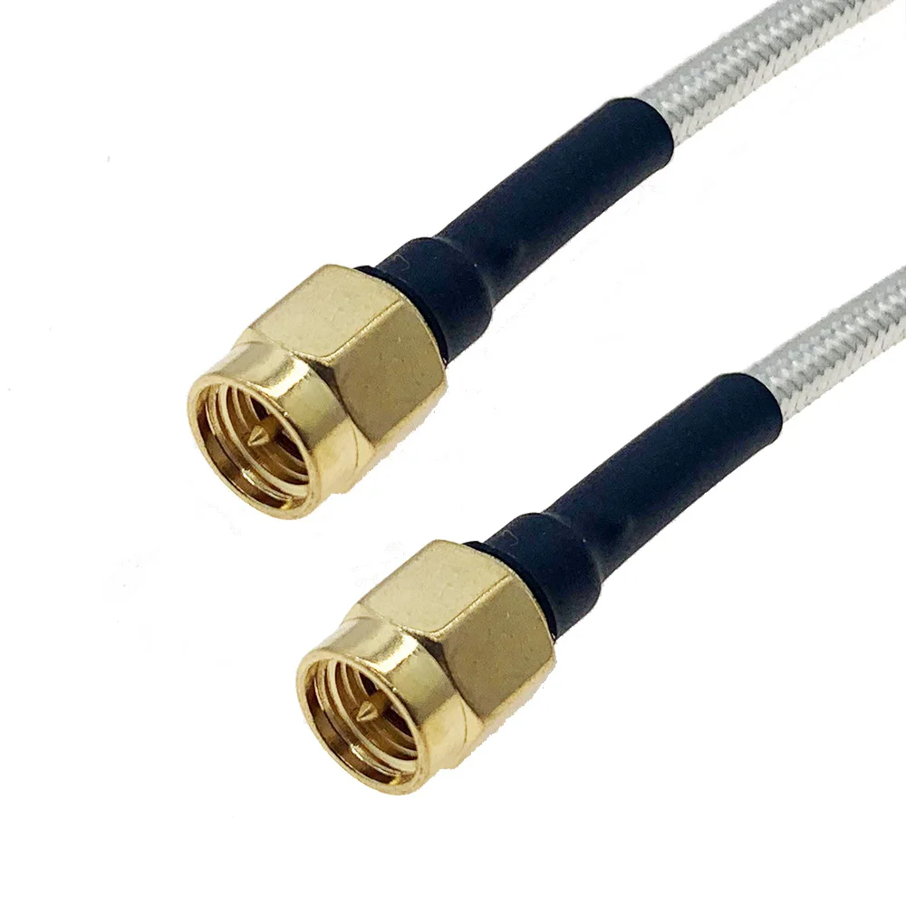SMA Male To SMA Male RF Coaxial Cable Semi-Rigid RG402 Cable High Frequency Test Cable 50ohm