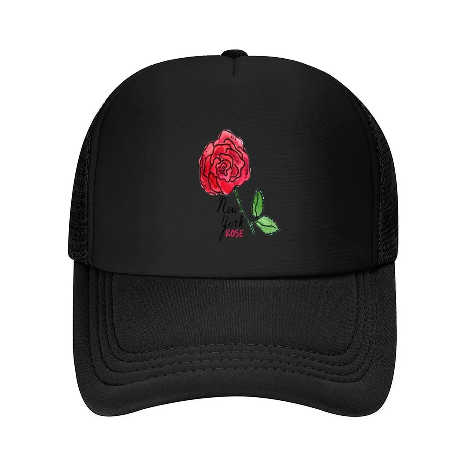 

State Flower: New York - Rose Baseball Cap western Hat Brand Man cap Sunscreen fun hats Hats For Women Men's