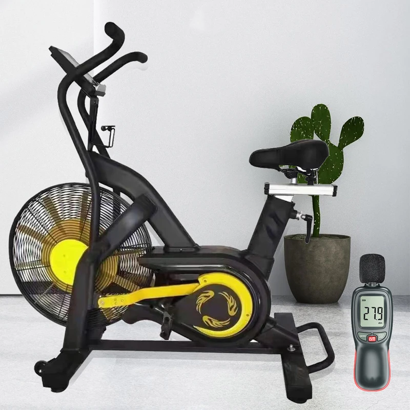 

Commercial Fitness Equipment Fan Exercise Bike Upright Airbike Indoor Cycling Stationary Bicycle Exercise Air Bike