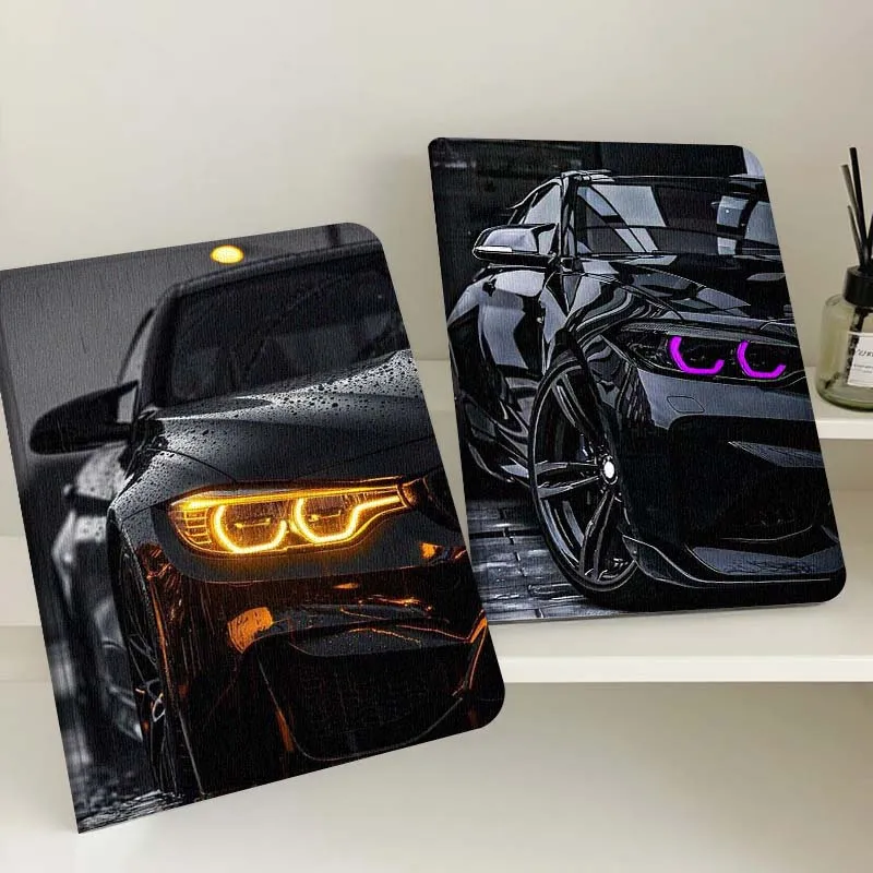 

Popular Art Car For Apple iPad Pro Air 13 2 7th 6th 2025 M2 M3 M4 M512.9 13 inch Foldable Tablet Case Gift