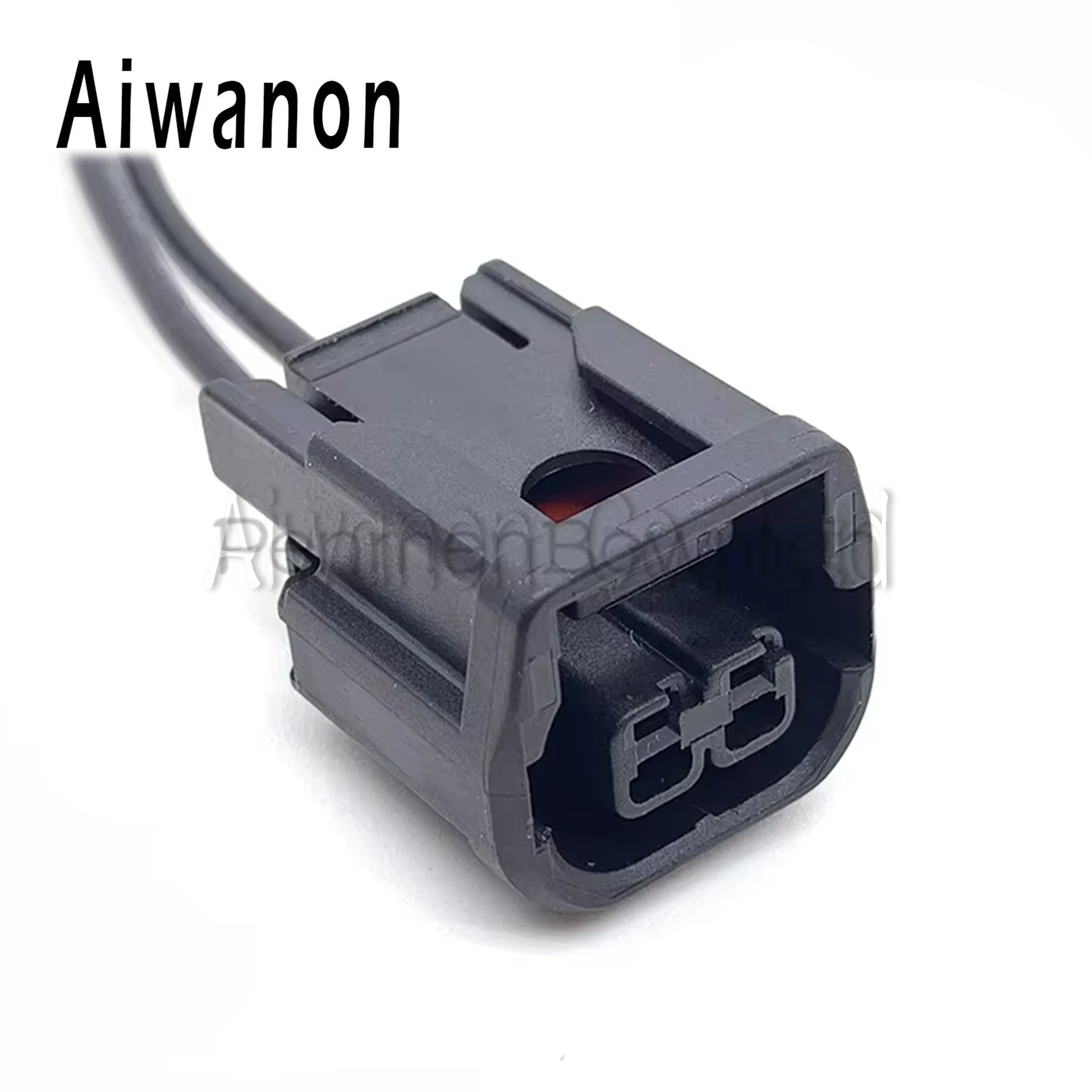 1 Set 2 Pin Auto Headlight Plastic Electrical Cable Connectors Female Wire Harness Plug For6189-7408