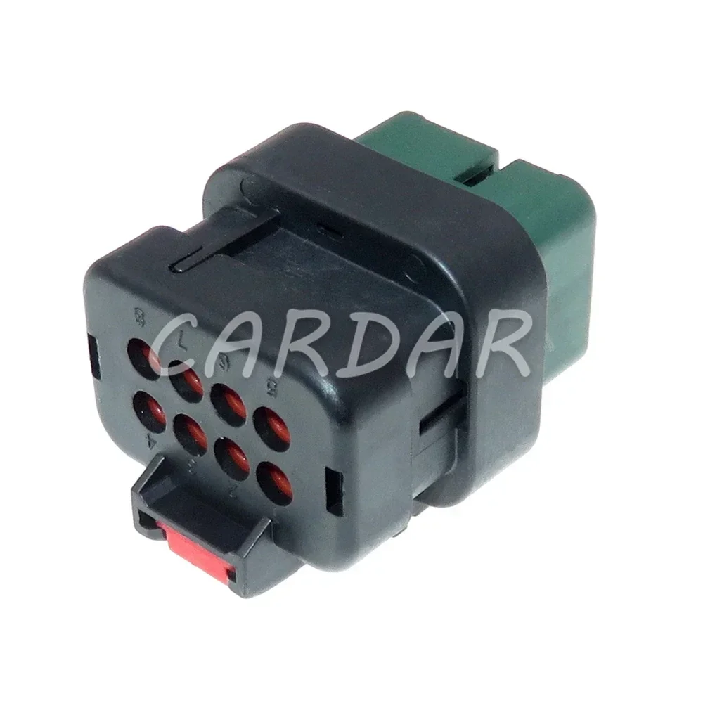 1 Set 8 Pin 1.6 Series Green Auto Cable Harness Socket AC Assembly Car Sealed Wire Connector Automotive Waterproof Plug