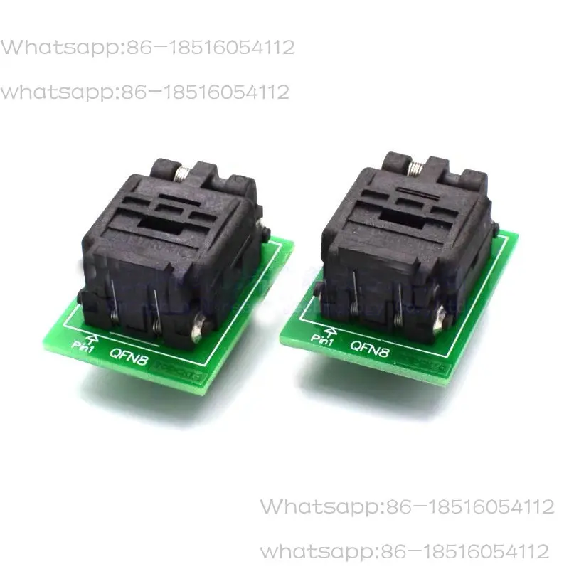 WSON8/DFN8/QFN8 Burning Block 8x6 6x5 2x2 2x3 3x3MM Chip IC Test Block Adapter