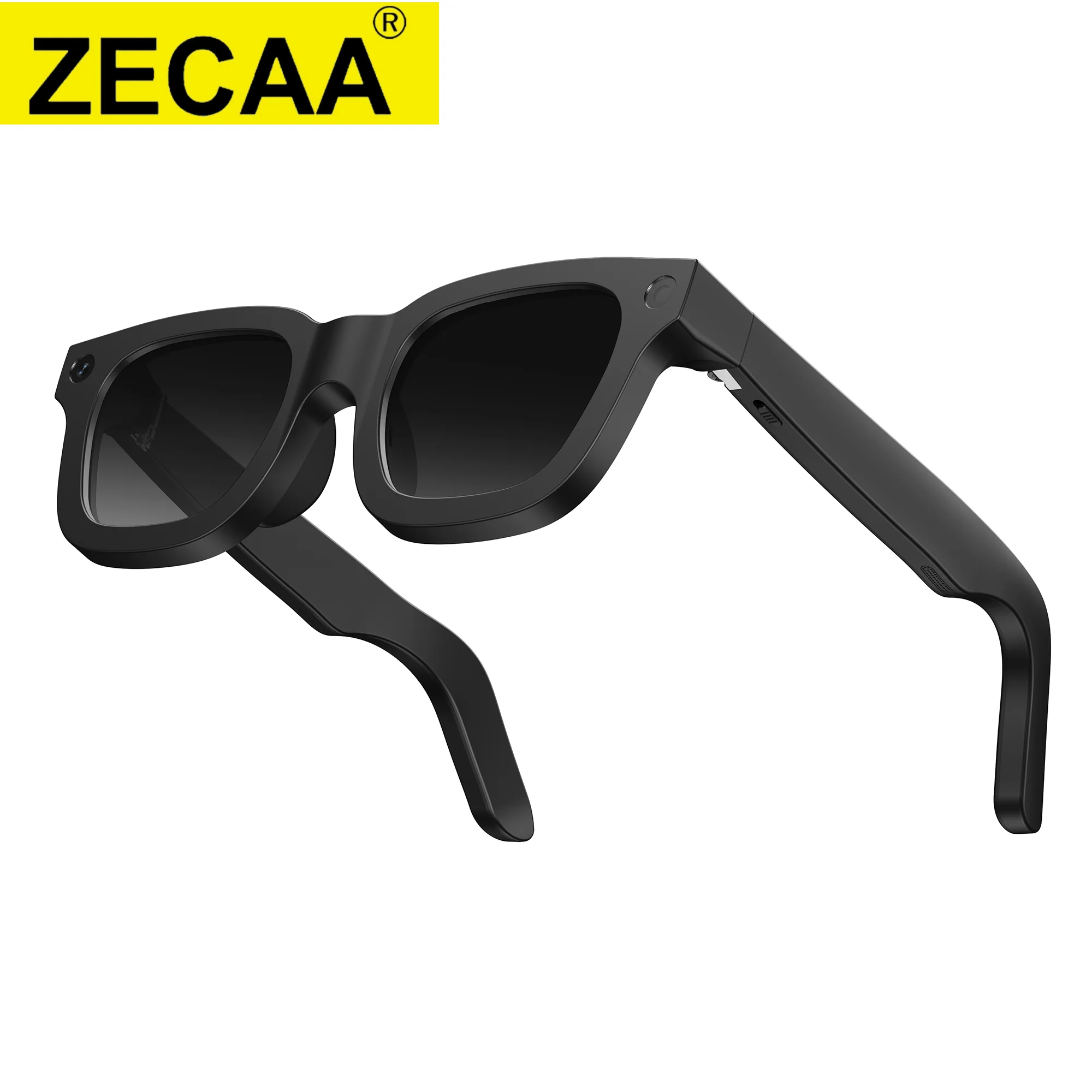 

ZECAA Smart Wireless Bluetooth Electrochromic Intelligent HD 800M Video Camera Glasses Smart Eyewear Photography Glasses