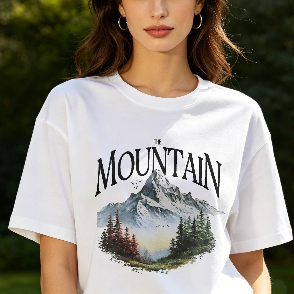 Outdoor Adventure Enthusiast - Camiseta con gráfico de montaña, Snow