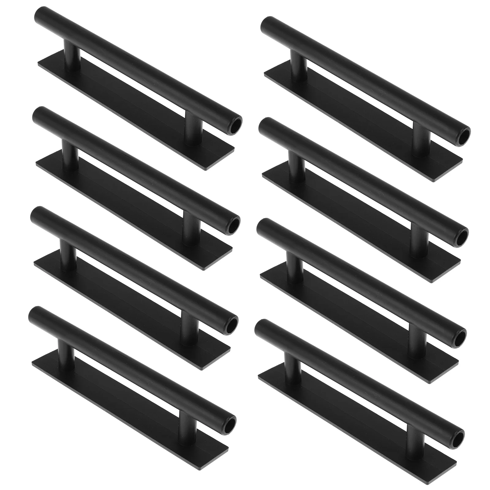 8 قطعة ذاتية اللصق لا الحفر مقبض النافذة تسحب لأنواع النوافذ المختلفة مقبض ذاتي اللصق لسحب حافة إصبع الزجاج البلاستيكي #4