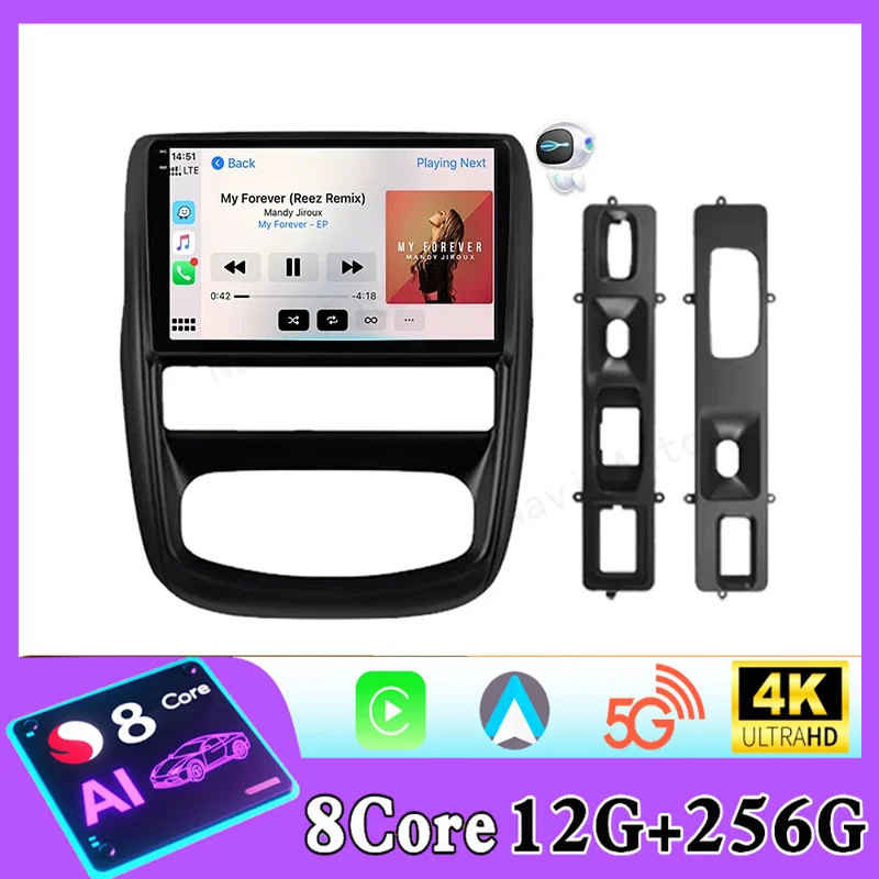 Car Radio Android For Renault Duster 1 2010- 2015 Multimidia Player Navigation 5G WIFI Carplay Car GPS Intelligent Systems WIFI