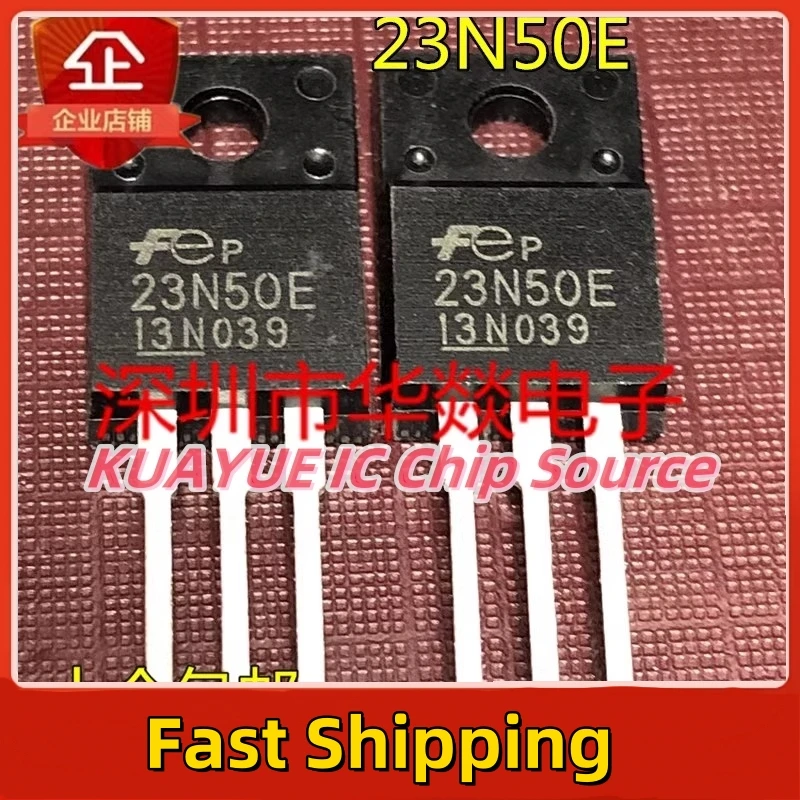 10PCS-30PCS   23N50E   FMV23N50E  TO-220F  500V  23A  Fast Shipping Quality Guarantee