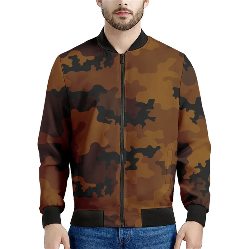 

Harajuku 3D Camouflage Patterns Printed Jacket Camo Styles Graphic Jackets For Men Kid Cool Streetwear Long Sleeves Clothing Top