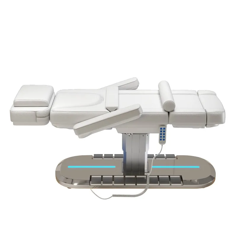 Cross-border light luxury electric beauty bed massage physiotherapy, bed multi-functional lifting pattern embroi