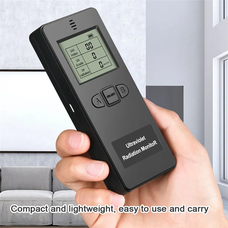 

KF-90 House Portable Digital Ultraviolet Radiation Detector Ultraviolet UVI Meter Radiometer Tester Protective