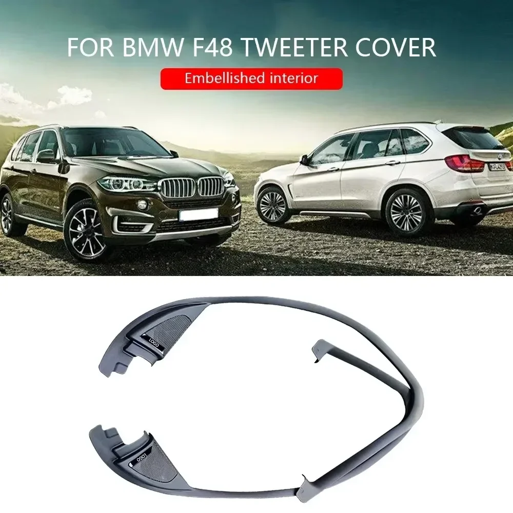 

Car Front Door Speaker For BMW F48 X1 Series High Quality Audio Trumpet Tweeter Cover Head Treble Horn Frame Decoration Trim