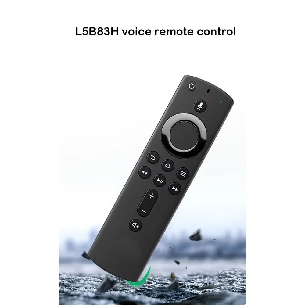 L5B83H Replacement Remote Control for A-M-Z Smart TV Cube 2nd Gen & 1st Gen Compatible with Fire Smart TVs Stick Lite 4K