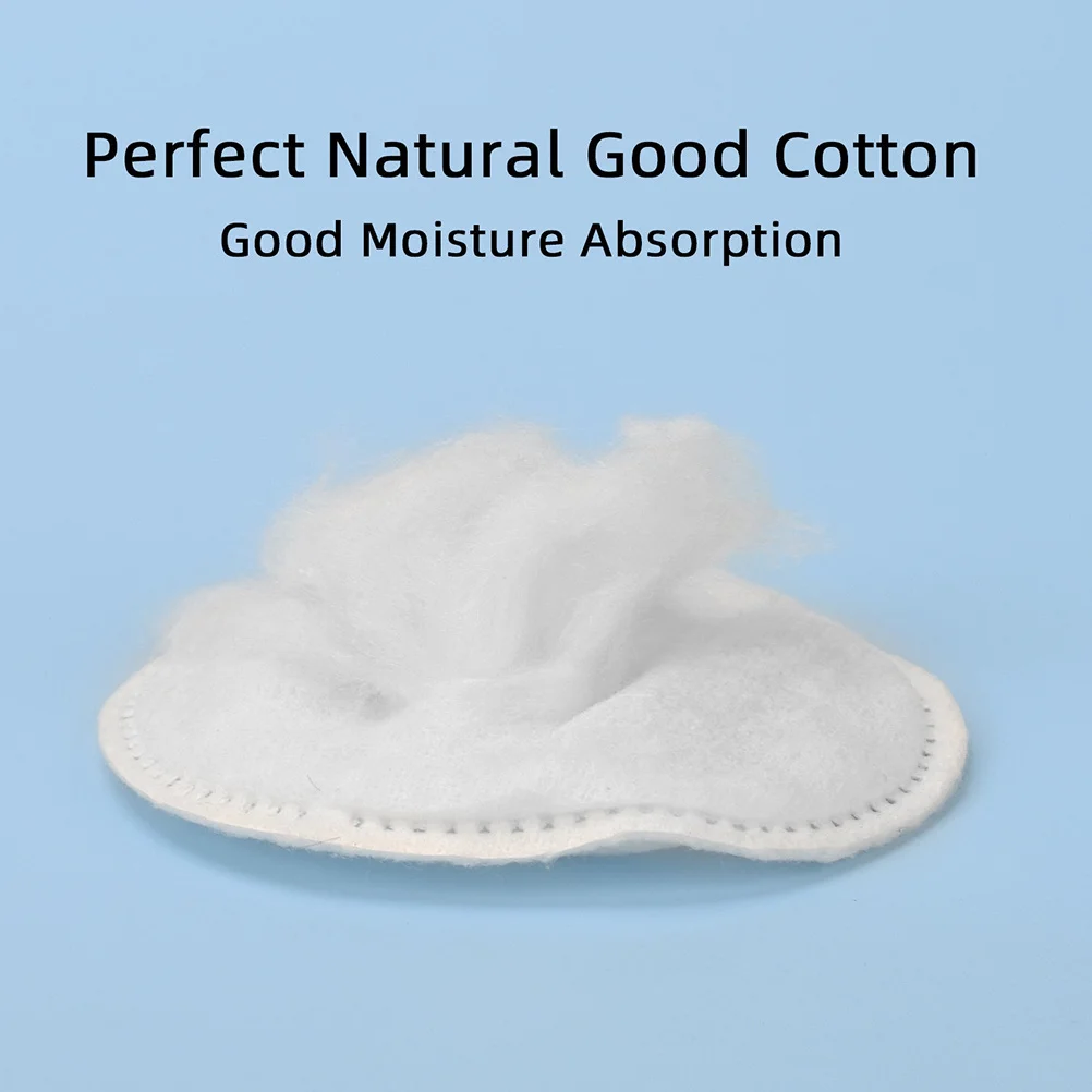 

100pcs Cotton Round Makeup Pads Daily Use Pads White Travel Remover Daily Use Household Face Cleaning Disposable