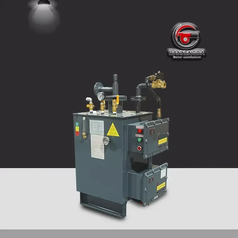 50kg/h Carbon Steel LPG Vaporizer Electric Heated High Efficiency Explosion Proof Gasifier CE Safety Valve for Industrial