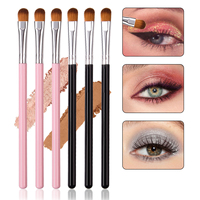 6PCS Multifunctional Eyeshadow Brush Set, Precision Detailing Concealer Blending Shading Brushes for Makeup & Nail Art Tools