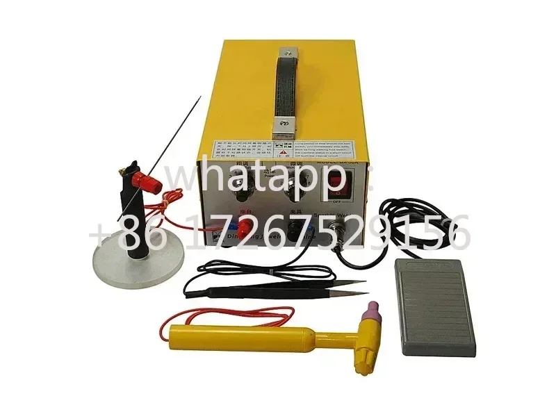 DX-30A Handheld Laser Spot Welder 220V 400W 30A Laser Welding Machine for Platinum Silver Gold Steel Welding
